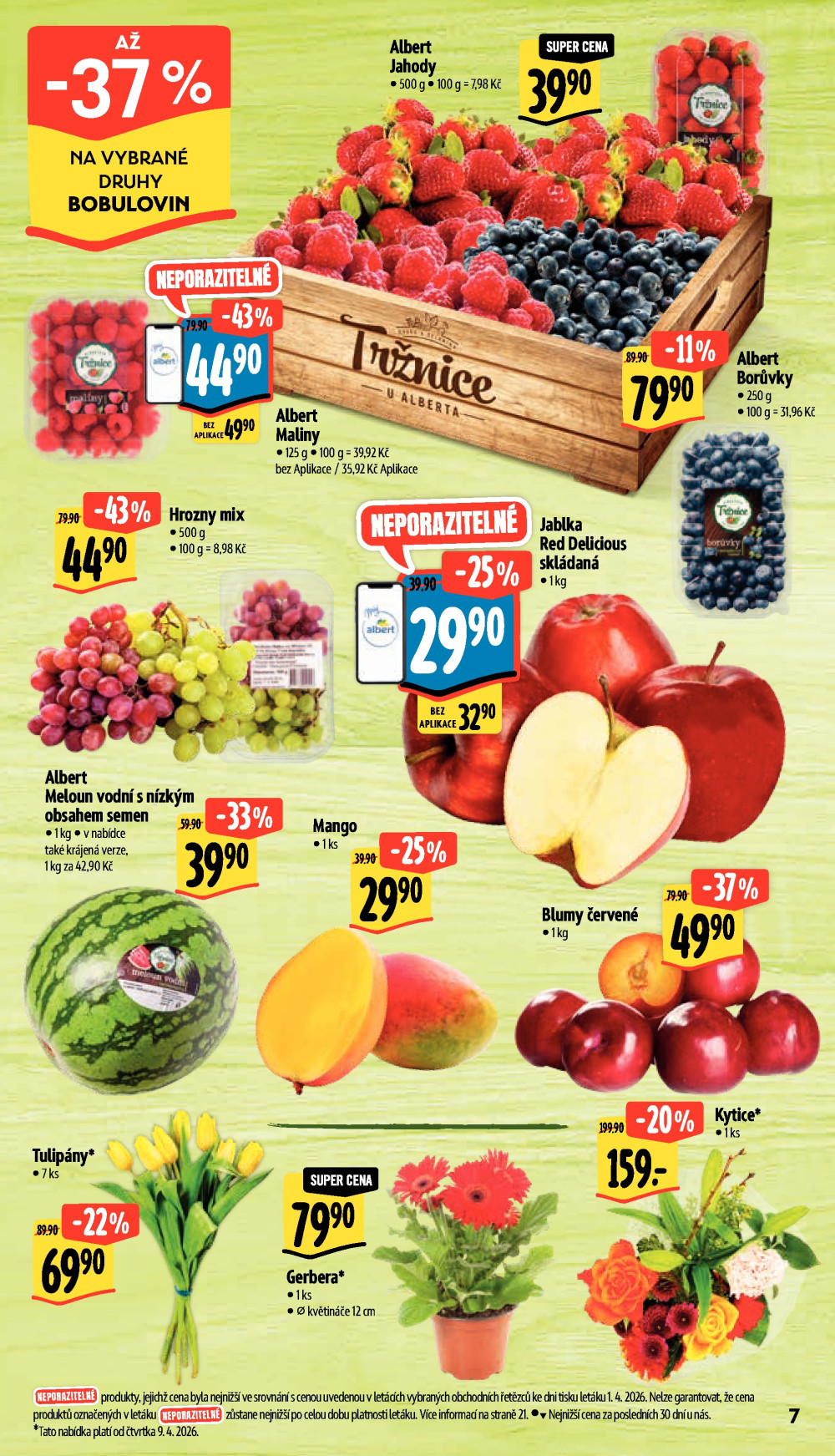 Leták Albert Supermarket leták - Brno, Ečerova - strana 17