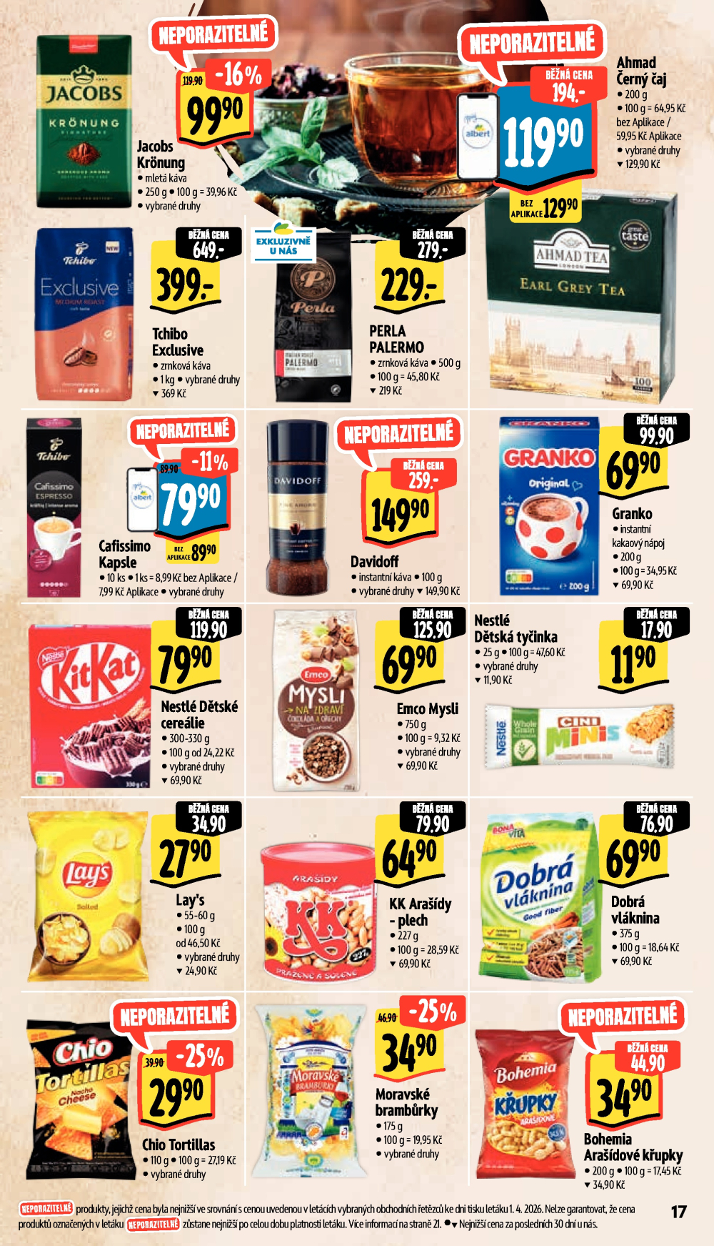 Leták Albert Supermarket leták - Brno, Ečerova - strana 31