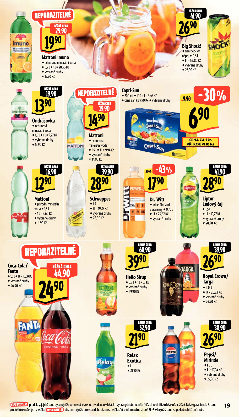 Leták Albert Supermarket leták - Brno, Ečerova - strana 33