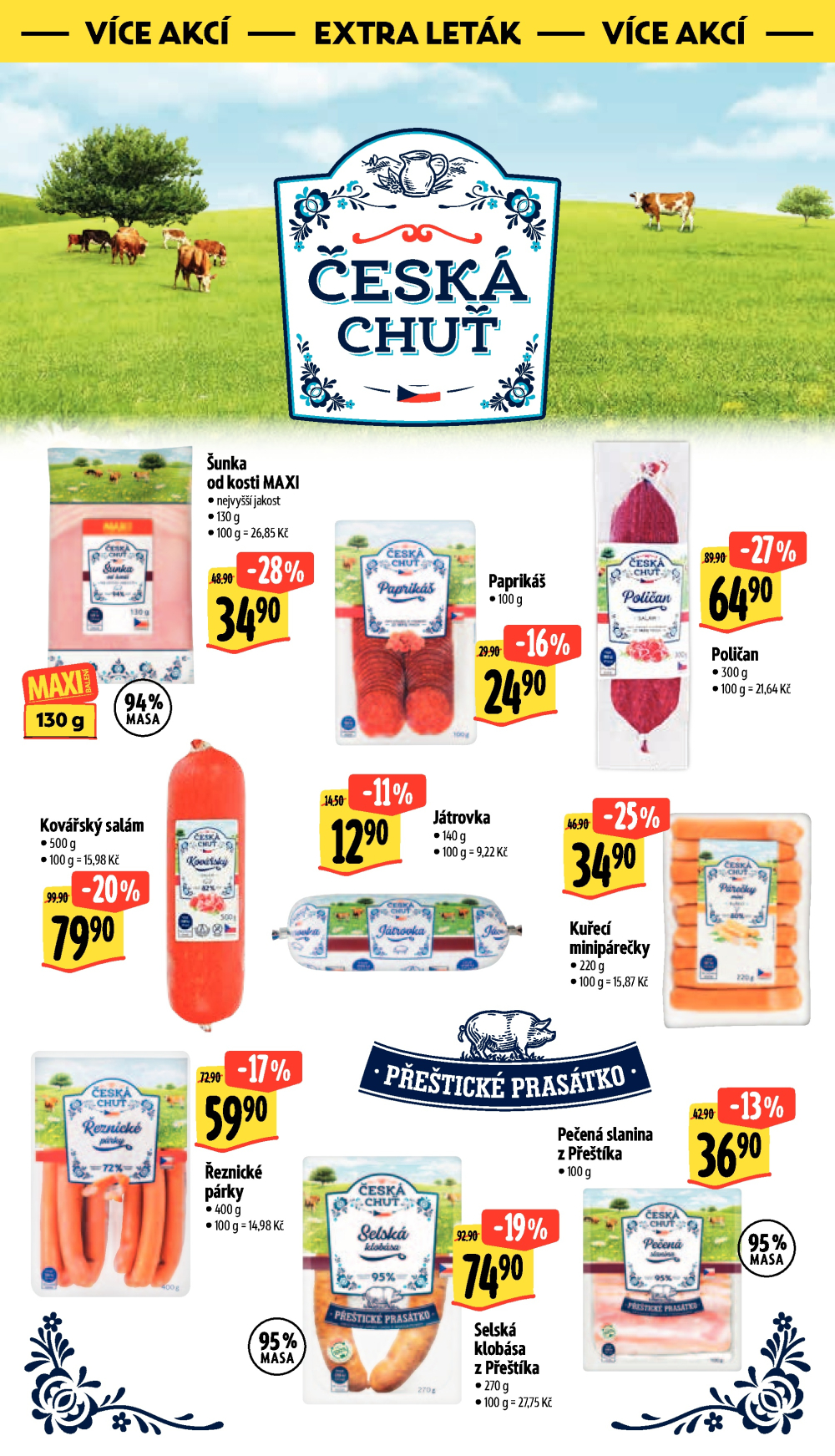 Leták Albert Supermarket leták - Brno, Ečerova - strana 42