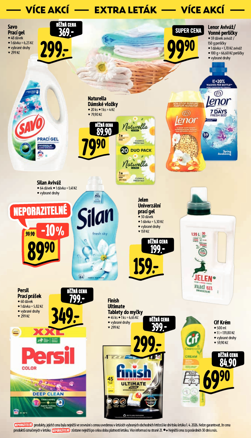 Leták Albert Supermarket leták - Brno, Ečerova - strana 44