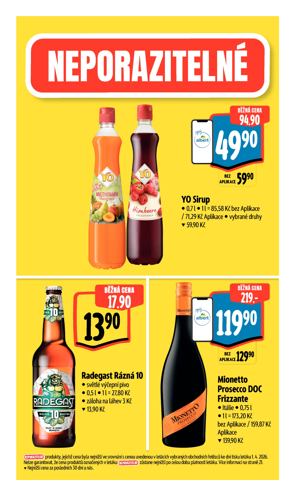 Leták Albert Supermarket leták - Brno, Ečerova - strana 5