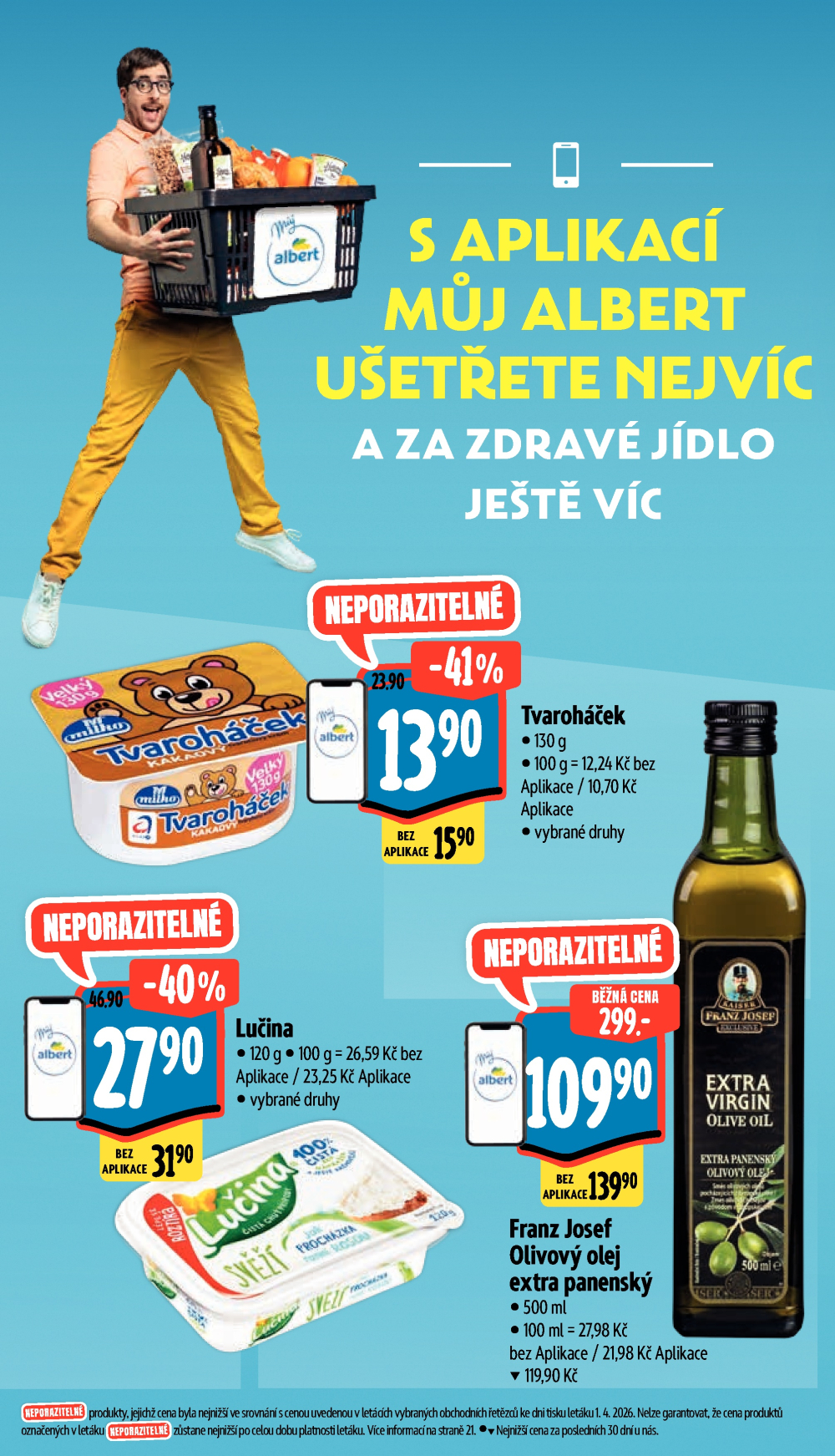 Leták Albert Supermarket leták - Brno, Ečerova - strana 8