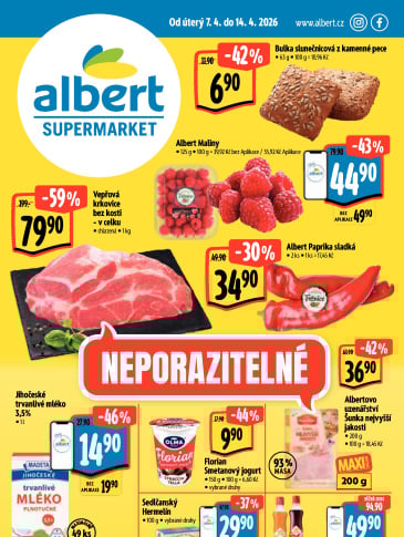 Albert Supermarket leták