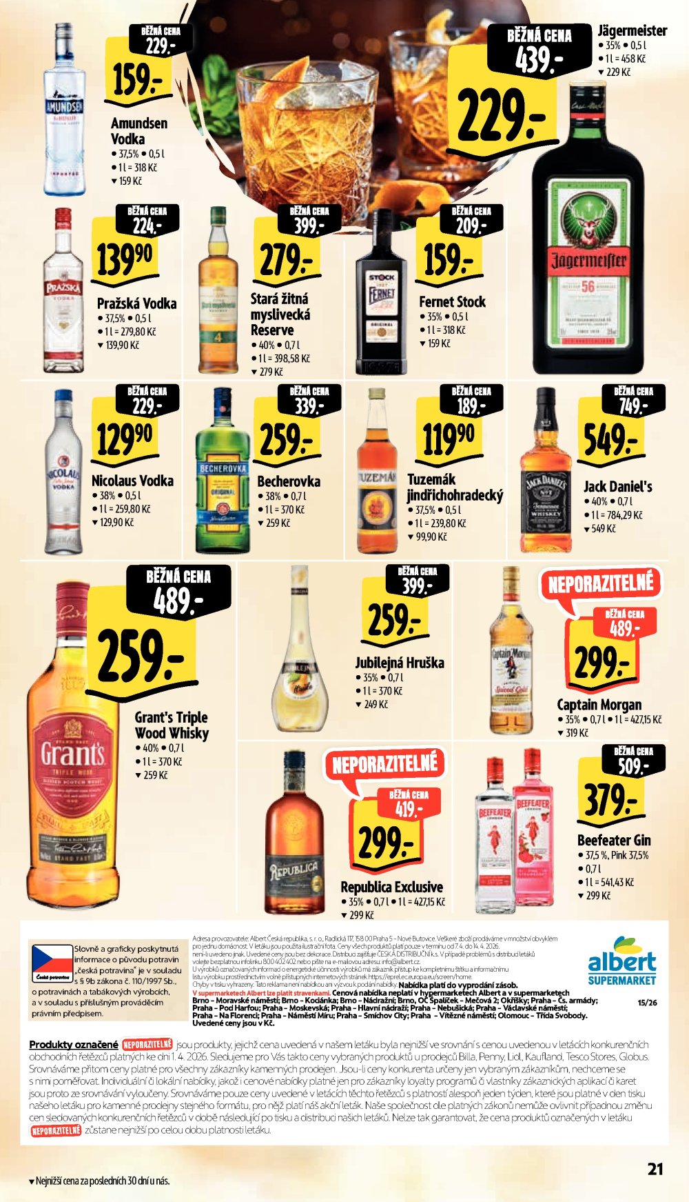 Leták Albert Supermarket leták - strana 31