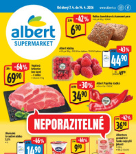 Akční leták Albert Supermarket 