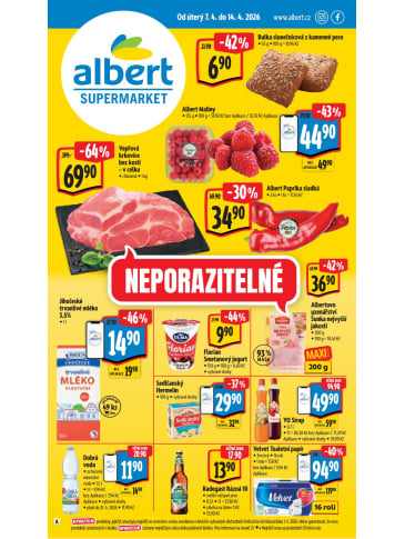 Albert Supermarket leták