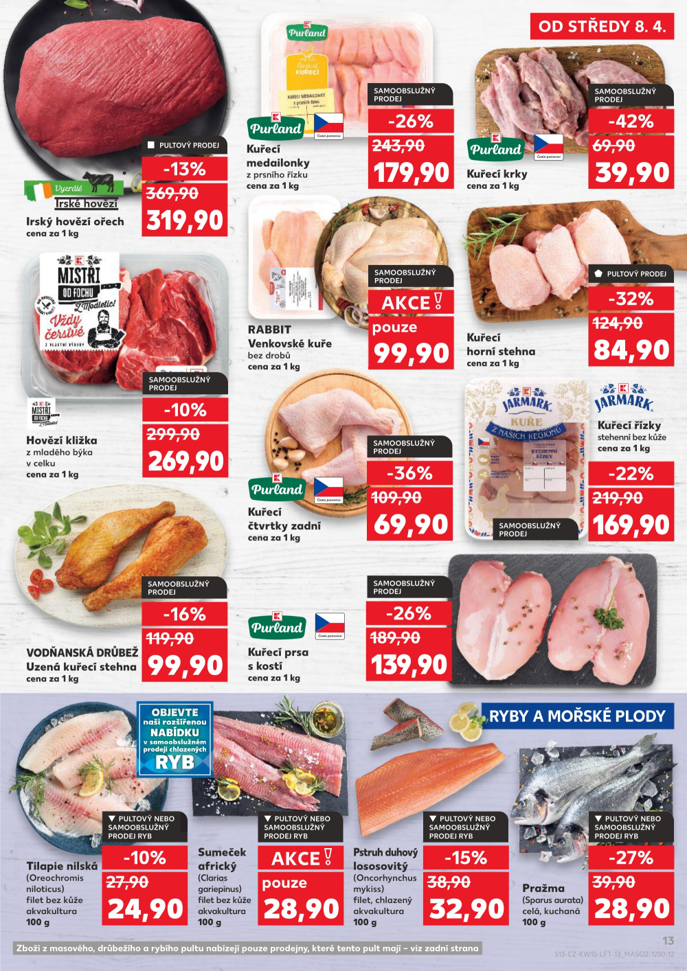 Leták Kaufland leták Mariánské Lázně - strana 13