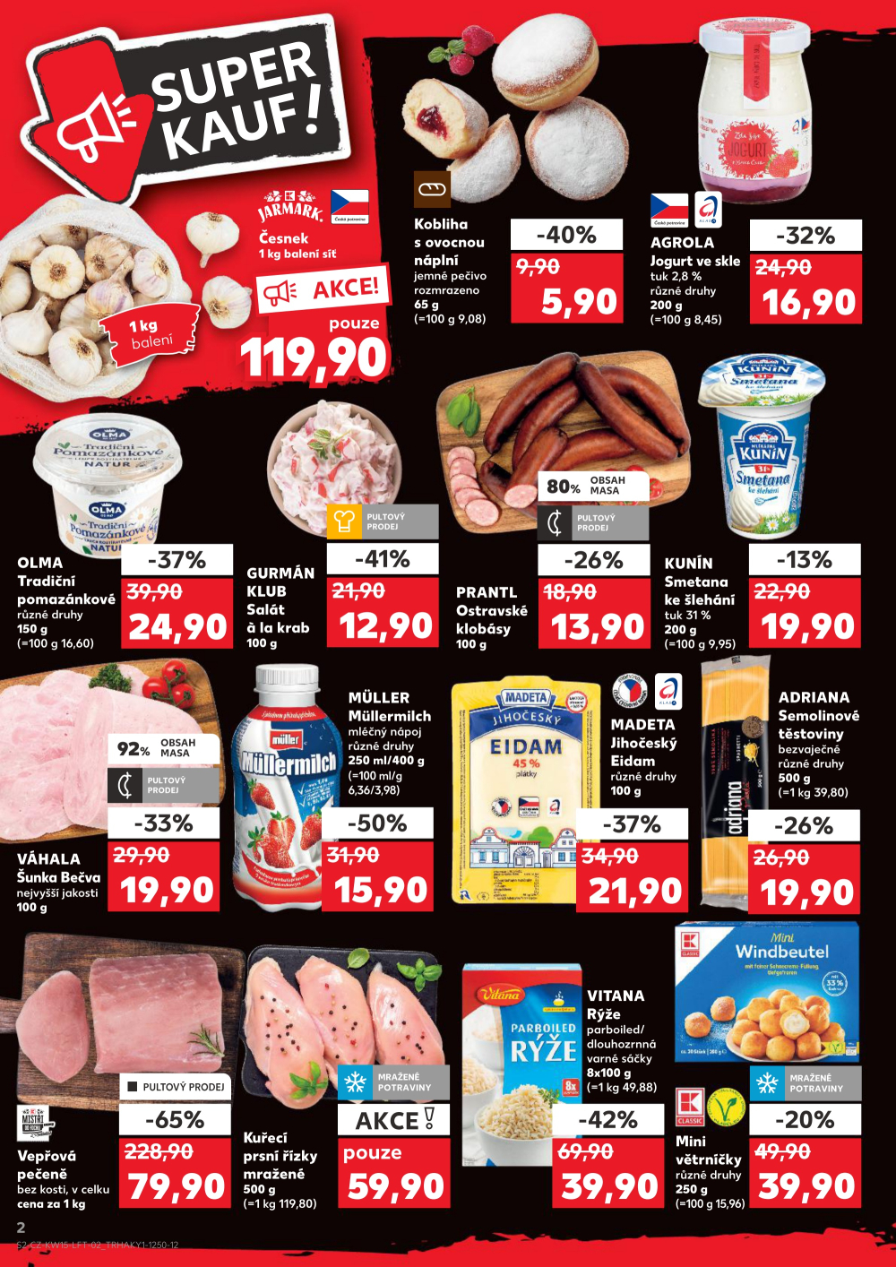 Leták Kaufland leták Mariánské Lázně - strana 2