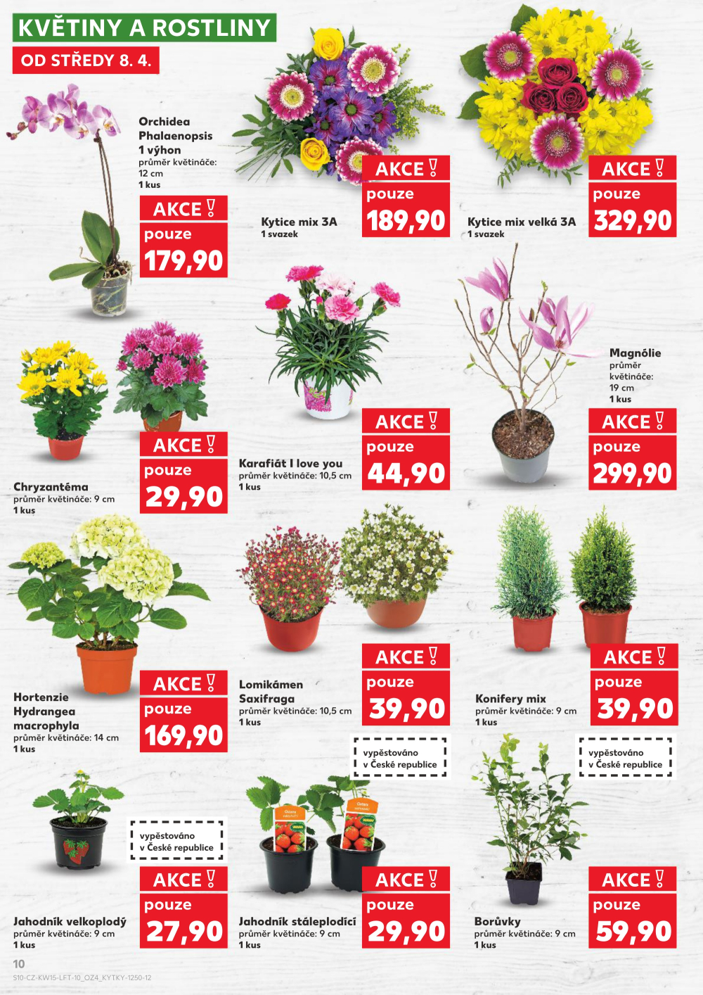 Leták Kaufland leták Chomutov - Otvice - strana 10