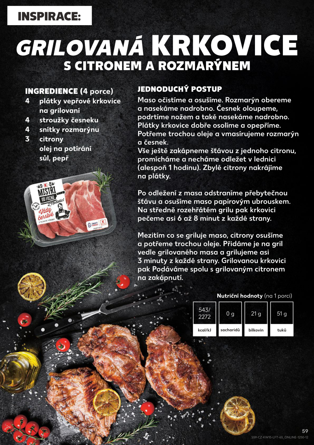 Leták Kaufland leták Vrchlabí - strana 59