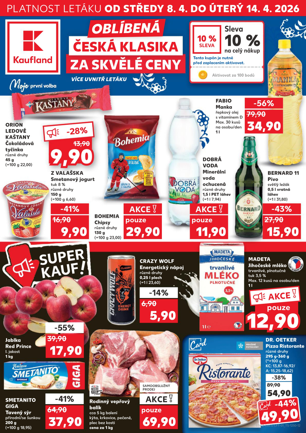 Leták Kaufland leták Kladno - strana 1