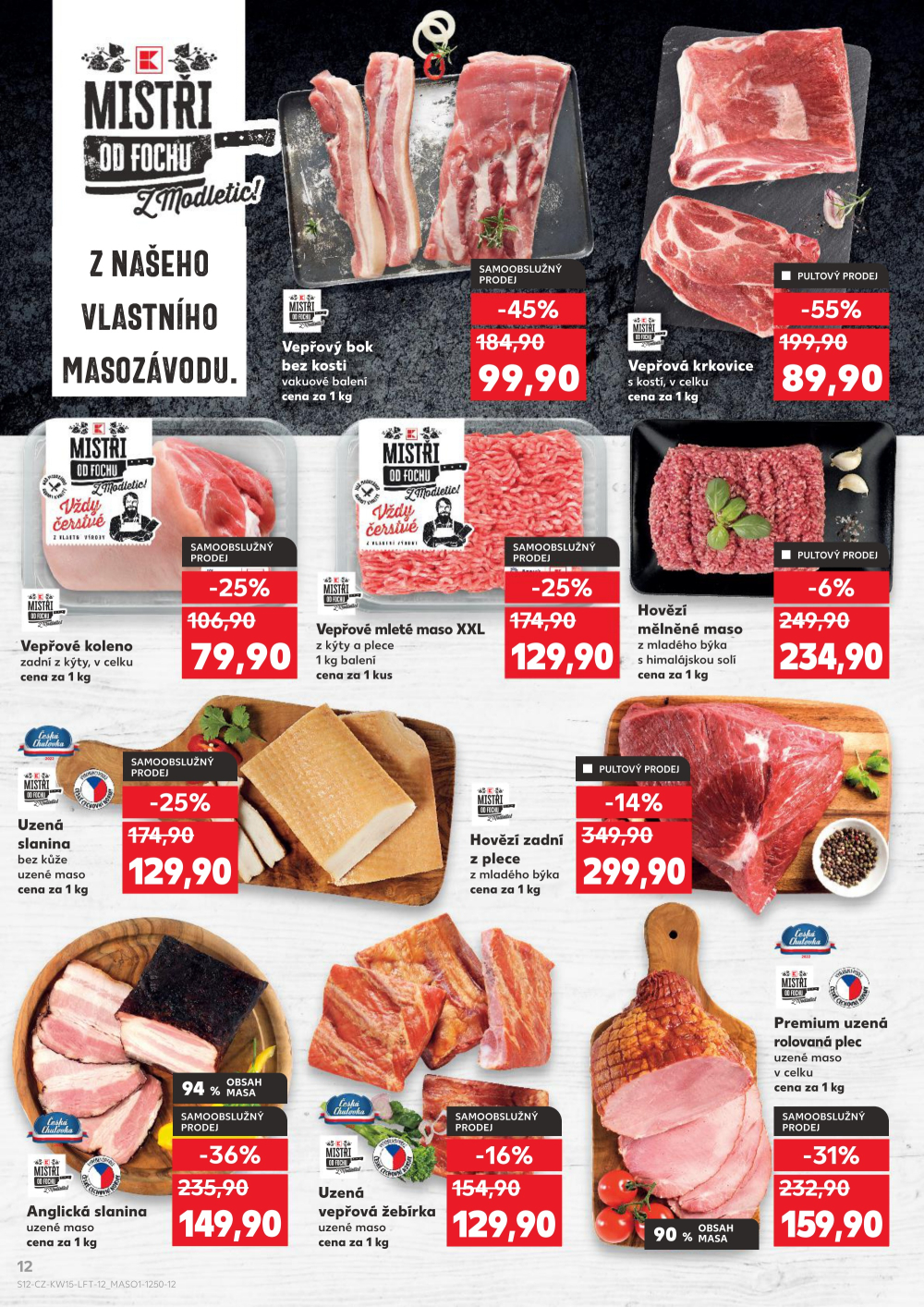 Leták Kaufland leták Jaroměř - strana 12