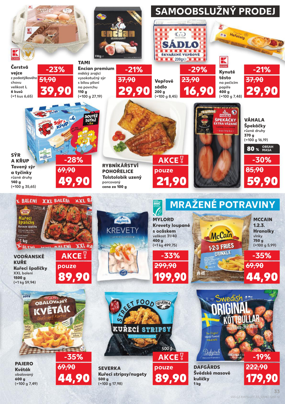 Leták Kaufland leták Jaroměř - strana 33