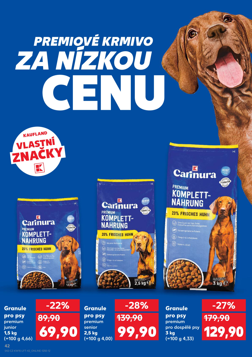 Leták Kaufland leták Teplice, Čs. Dobrovolců - strana 42