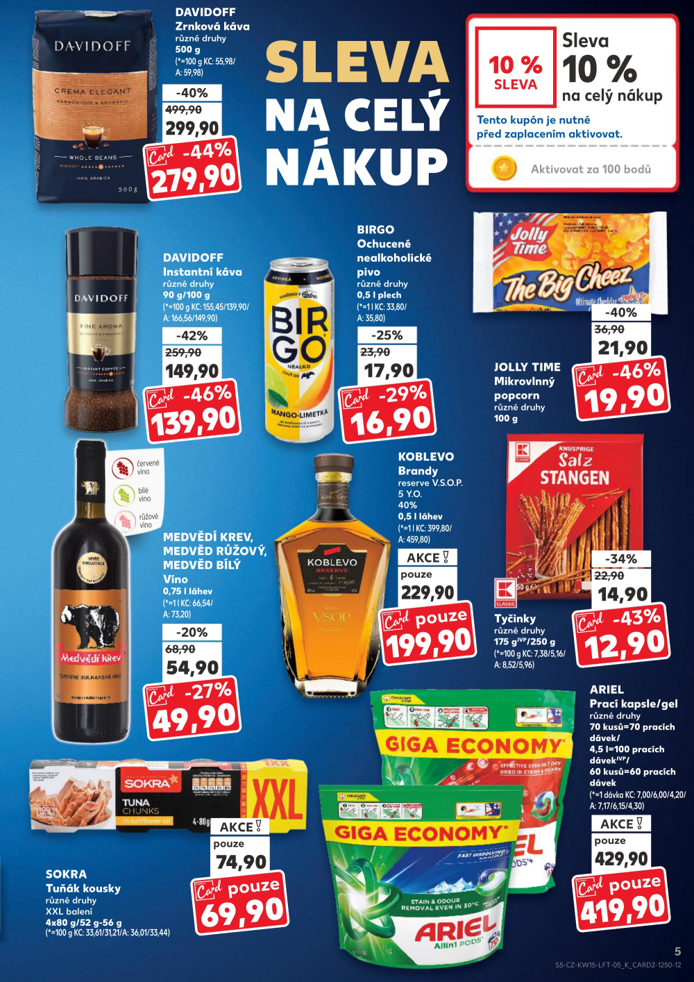 Leták Kaufland leták Ústí nad Labem, Okružní - strana 5