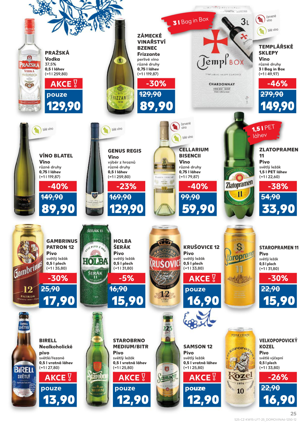 Leták Kaufland leták Praha 3 - Jarov - strana 25