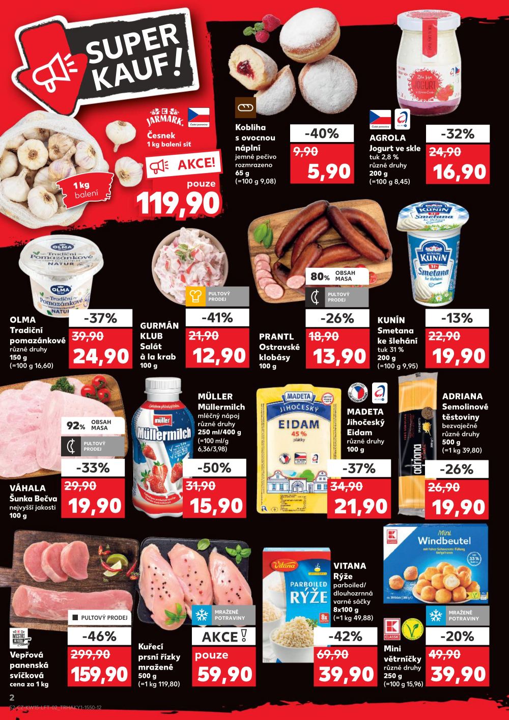 Leták Kaufland leták Praha 3 - Jarov - strana 2