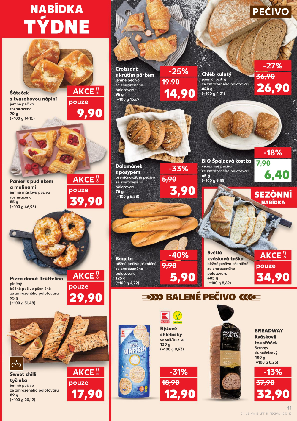 Leták Kaufland leták Žatec - strana 11