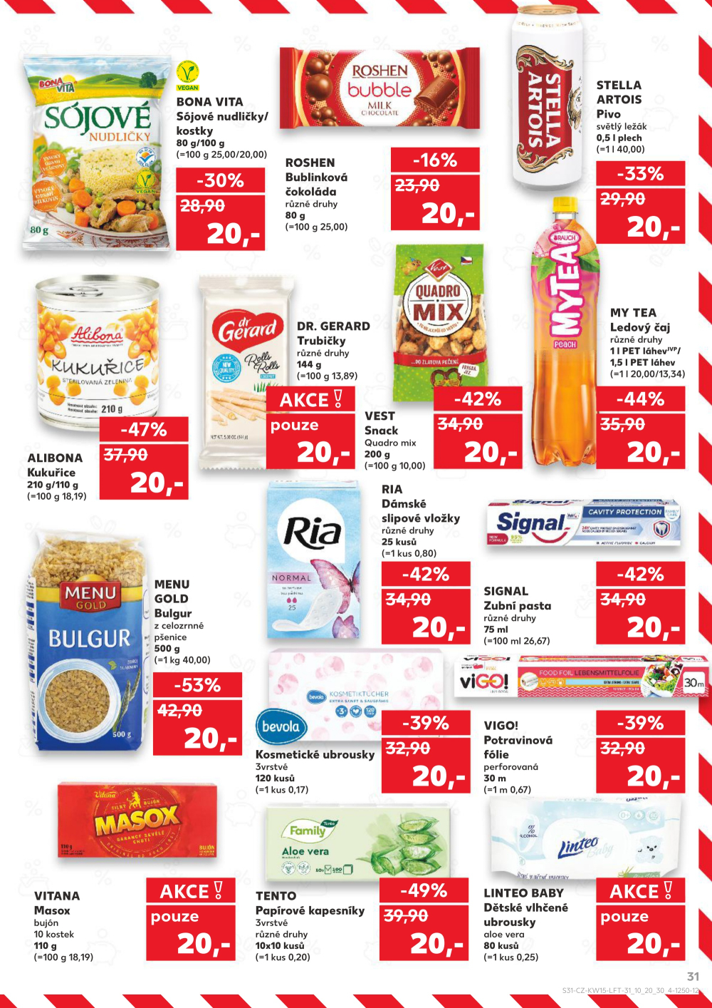 Leták Kaufland leták Brno - Ponava - strana 31