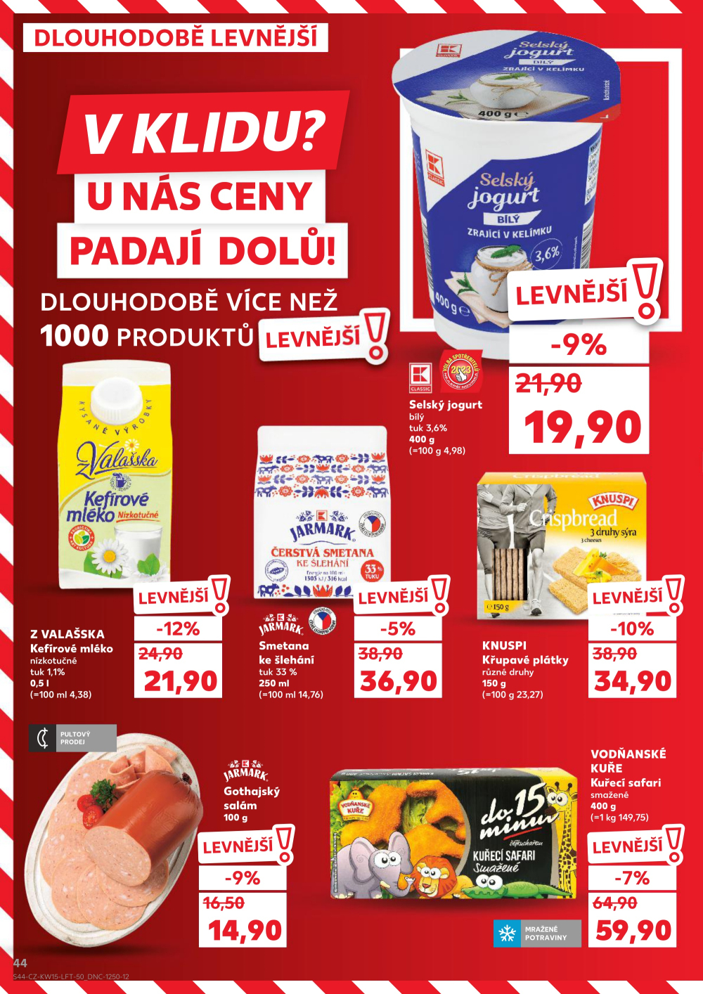 Leták Kaufland Turnov, Sobotecká - strana 44