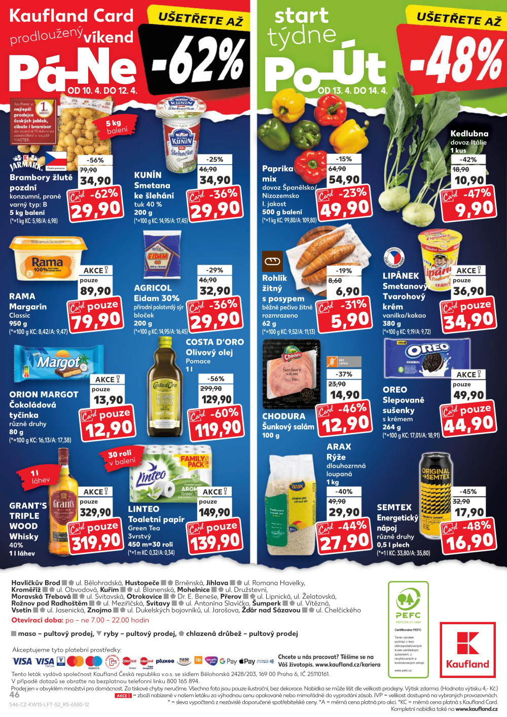 Leták Kaufland leták Hustopeče - strana 46
