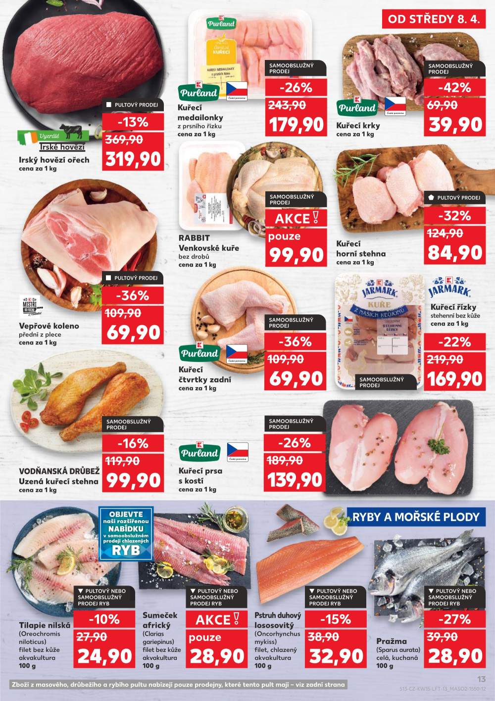 Leták Kaufland leták Praha 8 - Libeň - strana 13