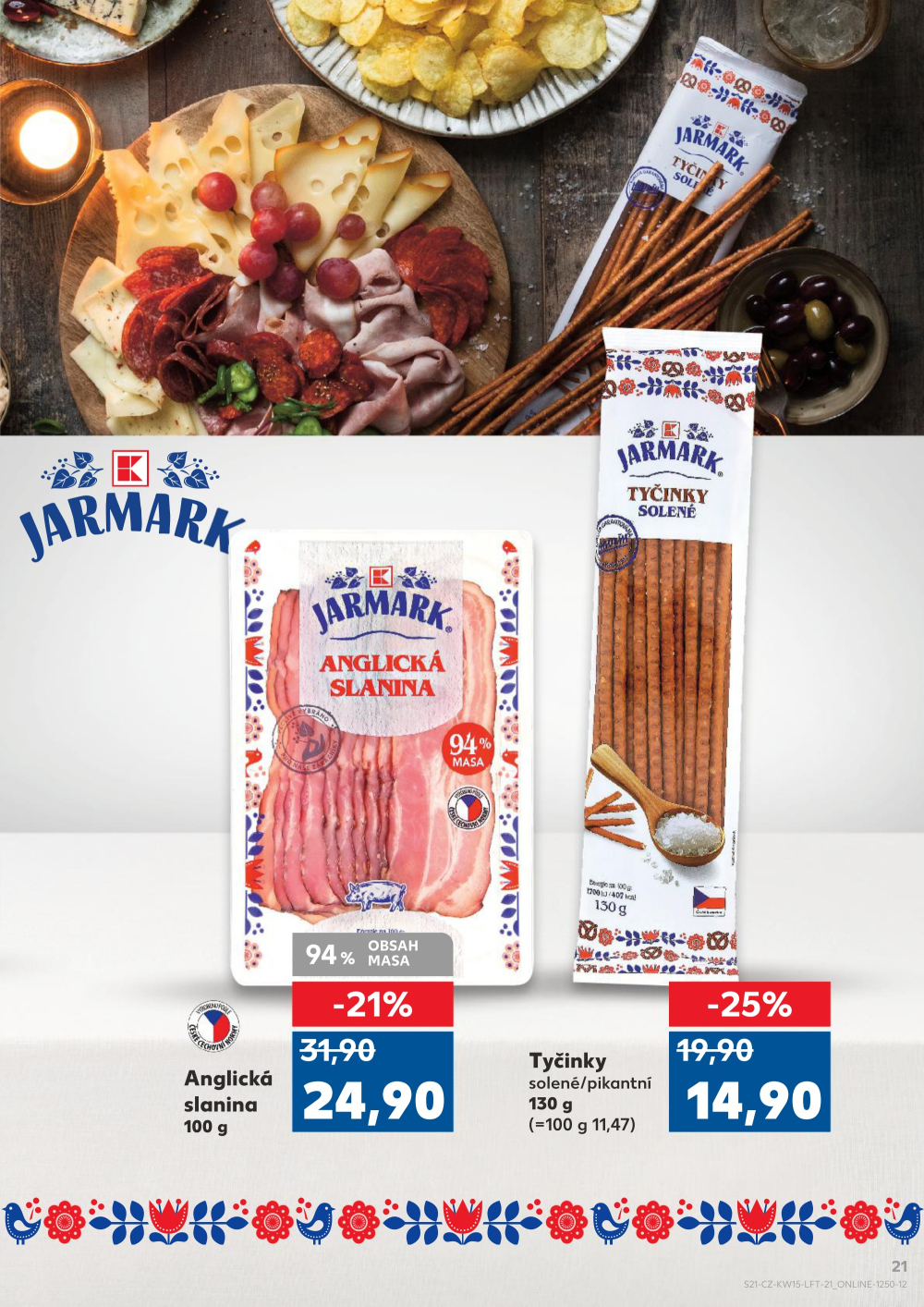 Leták Kaufland leták Kadaň - strana 21