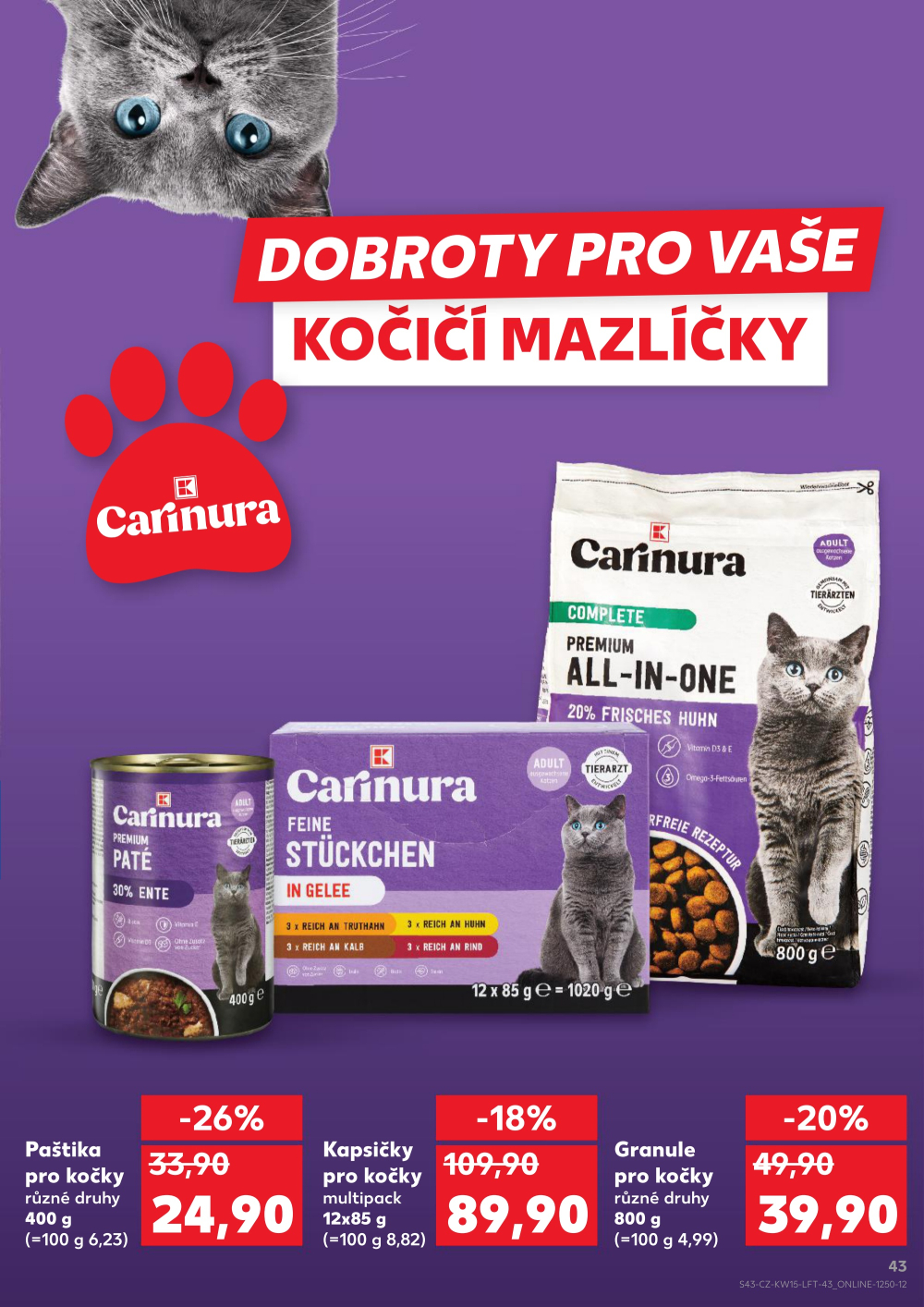 Leták Kaufland leták Mohelnice - strana 43