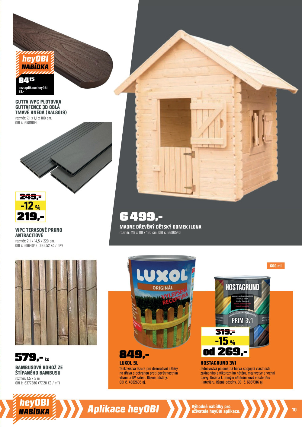 Leták OBI leták - strana 11