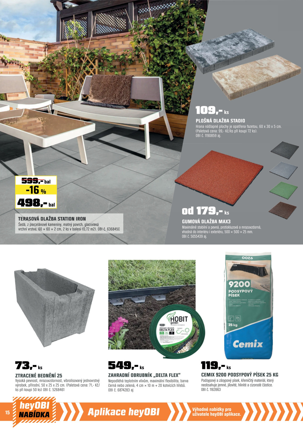 Leták OBI leták - strana 16