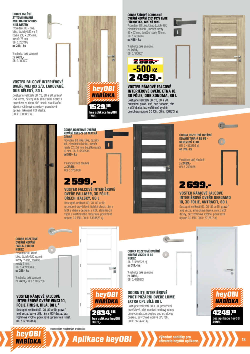 Leták OBI leták - strana 19