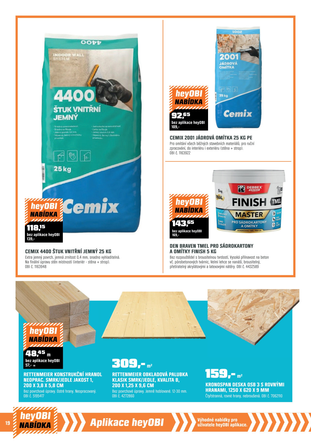 Leták OBI leták - strana 20