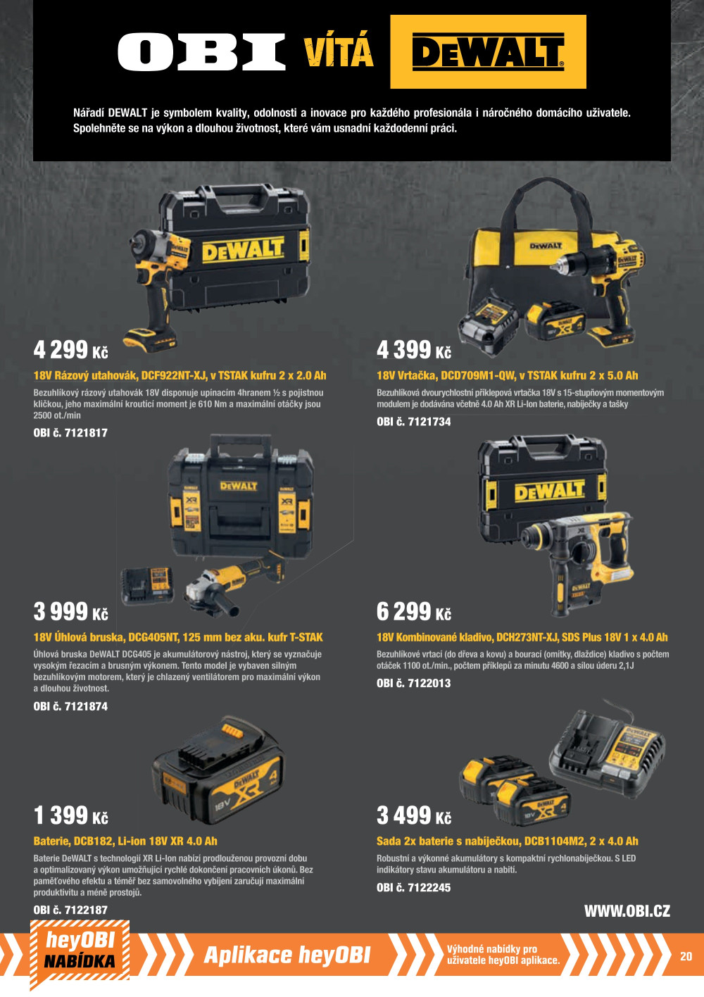 Leták OBI leták - strana 21