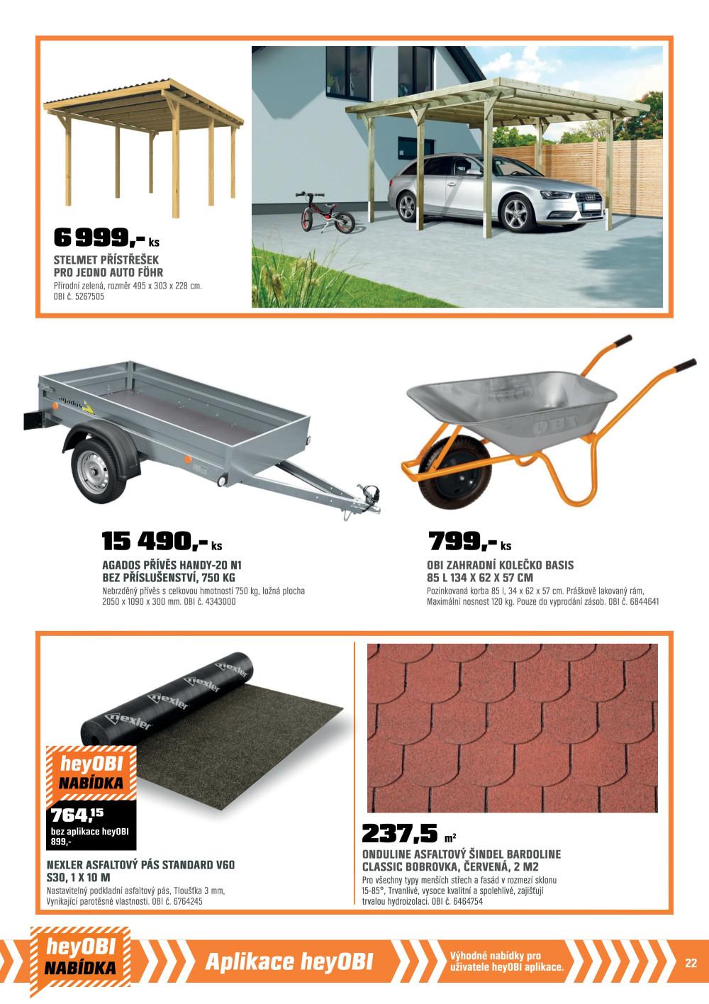 Leták OBI leták - strana 23