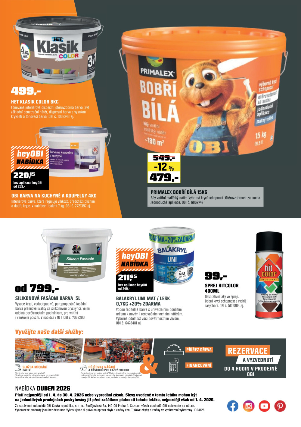 Leták OBI leták - strana 26