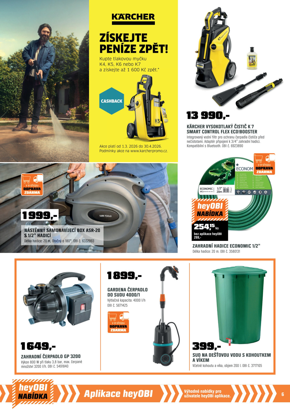 Leták OBI leták - strana 7