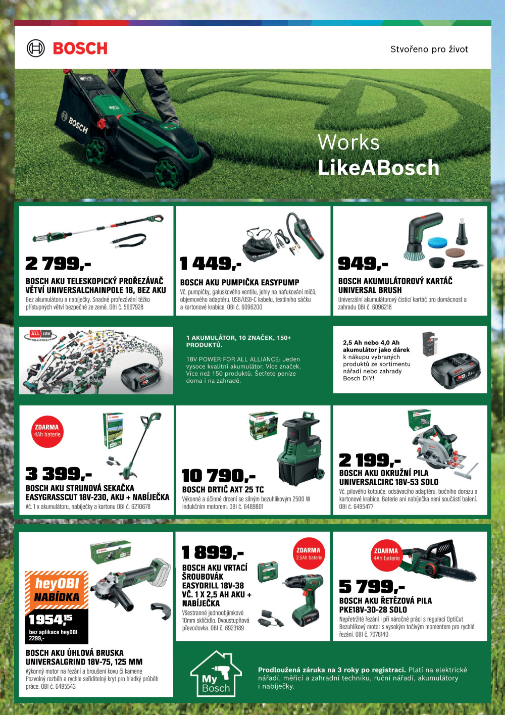 Leták OBI leták - strana 9