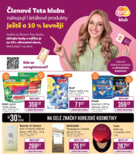 Akční leták Teta drogerie - Teta klub