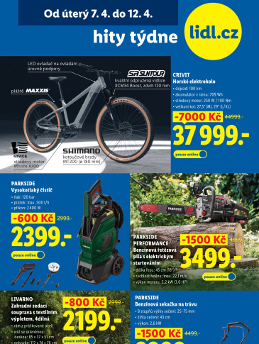 Lidl - shop.cz leták - hity týdne