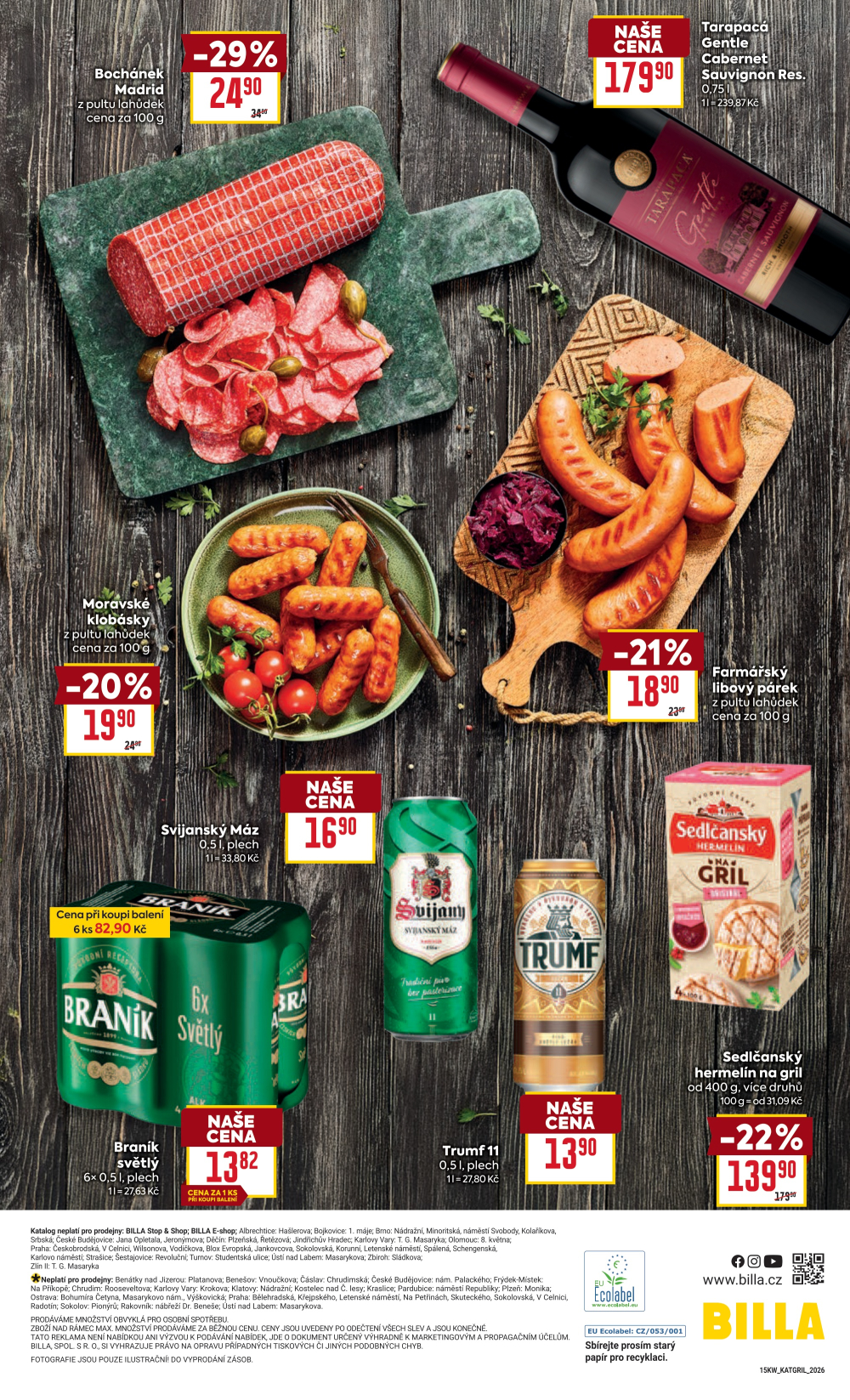 Leták BILLA leták - Grilování - strana 32