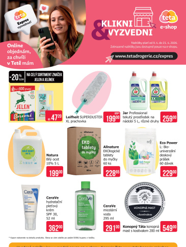 Teta drogerie - Speciální nabídka e-shop