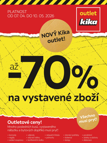 Kika Nábytek leták