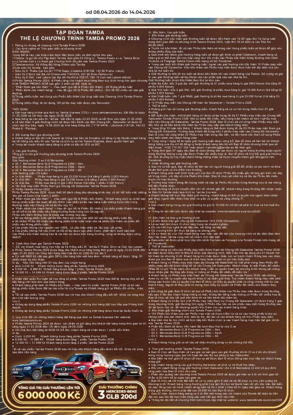 Leták TAMDA FOODS leták - strana 2