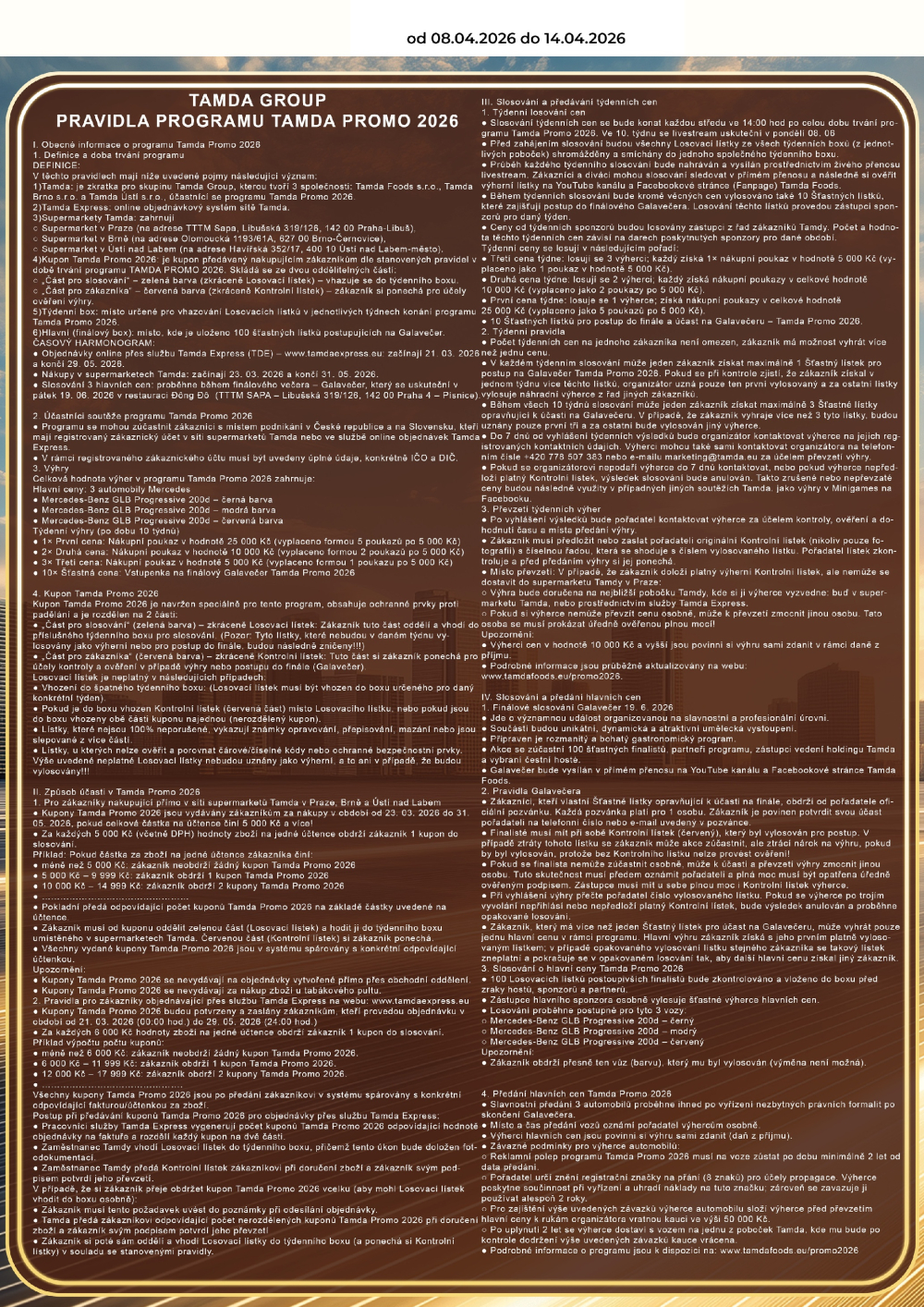 Leták TAMDA FOODS leták - strana 3