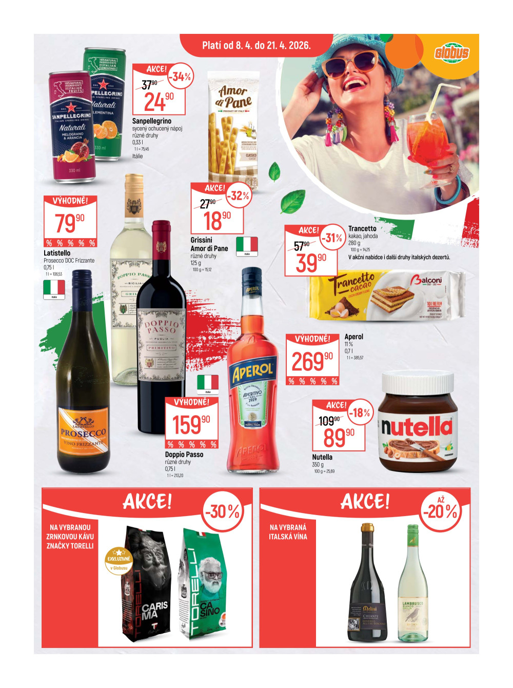 Leták Globus leták Praha - Černý Most - strana 18