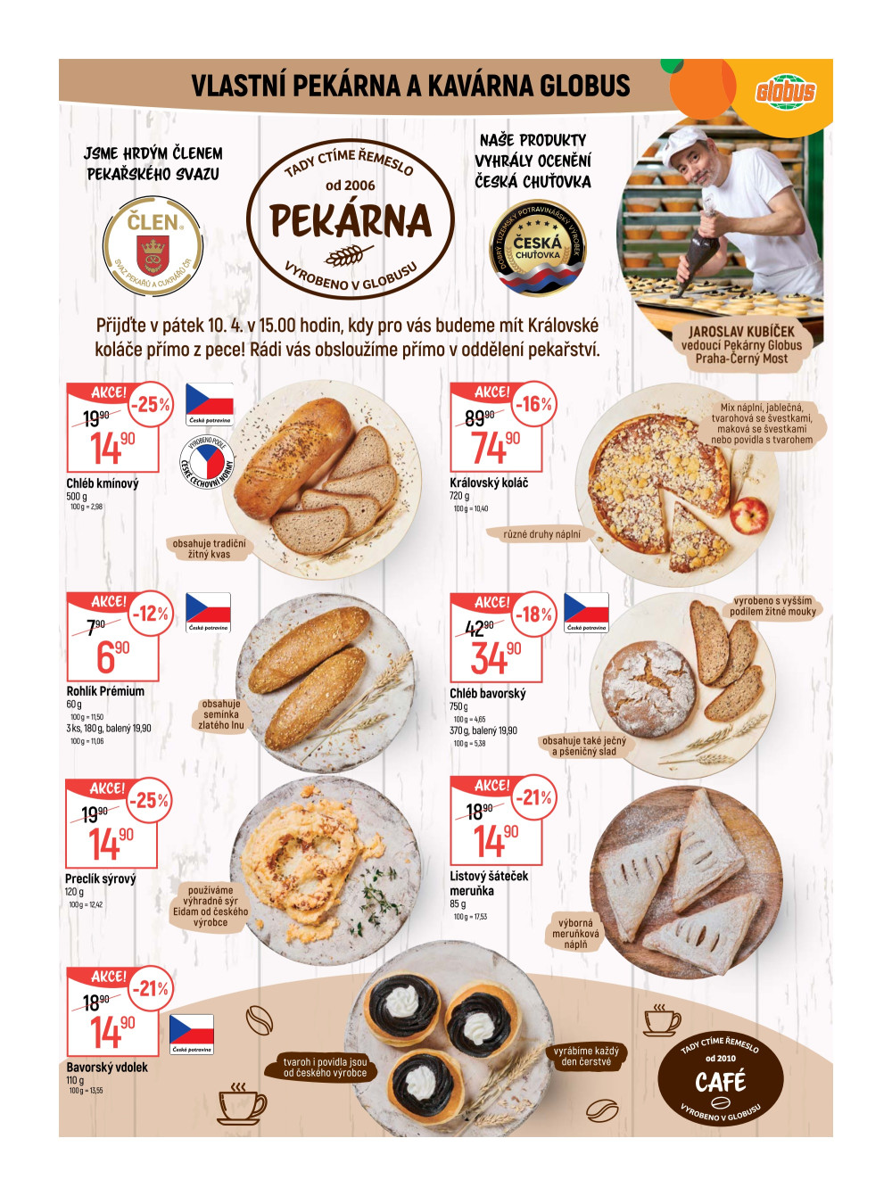 Leták Globus leták Praha - Černý Most - strana 6