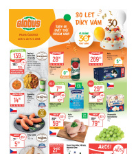 Akční leták Globus  Praha - Čakovice