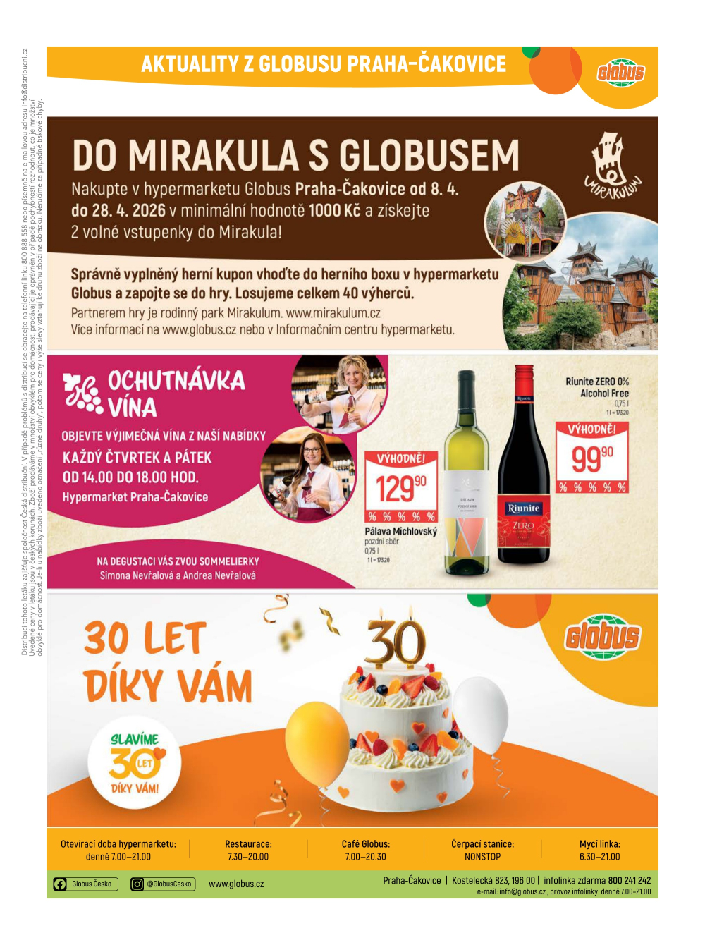 Leták Globus leták Praha - Čakovice - strana 42