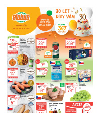 Akční leták Globus  Praha - Zličín